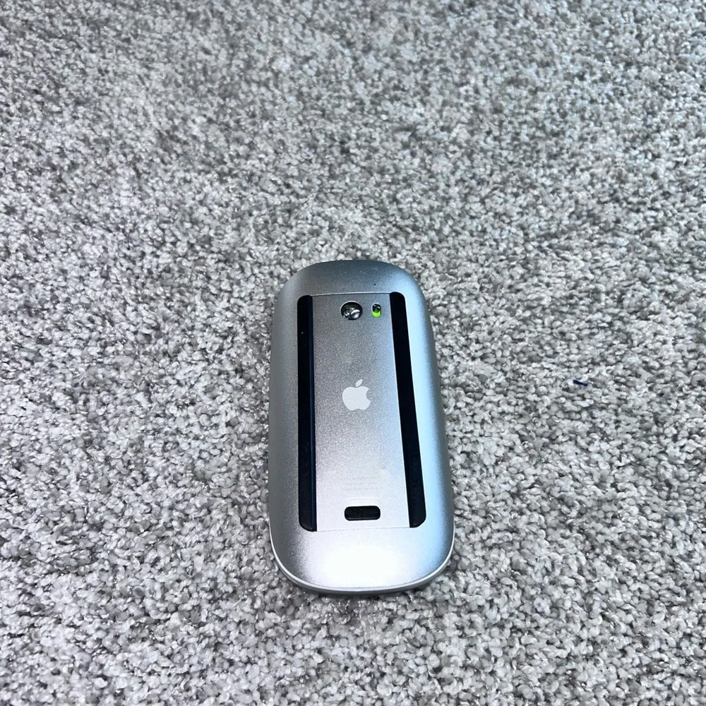 Apple Sleek Silver Mouse